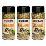 EpicEats Oregano Combo pack of 3 glass bottles | Seasoning for Pizza and Italian Foods (26g x 3 bottles)