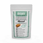 BOYO 100% Natural Californian Almonds 1Kg Badam, Vegan & Gluten Free, Crunchy Almonds