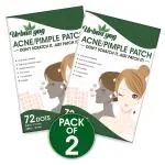 Urban yog Hydrocolloid and Waterproof Acne Pimple Patch All Skin Type for Absorb Pus and Blemishes (pack of 2)