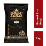 Haryana King Royal Basmati Rice - 1 kg (Bag)