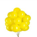 Wow Party Studio Construction Latex Rubber Balloon, 30 Piece, Yellow