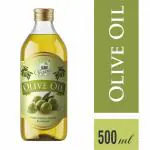 OLIVE OIL Jaitun tail Edible food cooking oil light and for skin hair face treatment and extra baby body massage virgin Cold Pressed oil 500 ML
