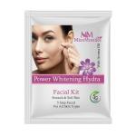 MissMoniks Power Whitening Hydra Facial Kit For Women Instant Glow For Party Skin Glowing & Brightning Kit Easy To Use At Home