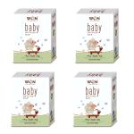 WON AYURVEDA BABY SOAP BABY BATHING BAR - Pack of 4|SOAP|BATHING BAR|BABY SOAP