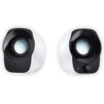 Logitech USB Power Z120 Stereo Speaker (Black And White)
