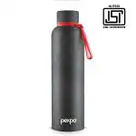 PEXPO Bravo 1000Ml Hot & Cold Isi Certified Flask- Black- Stainless Steel Water Bottle | Office| Gym| Travelling| Home| School| Adults & Kids