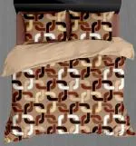 Status Luxurious Double bed bedsheet with 2 pillow cover Soft - Long Lasting and Wrinkle Free fabric