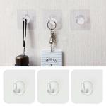 Tagve Heavy Duty Adhesive Wall Hooks (10 Pieces)