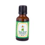 KUNJ Tea Tree Oil (Melaleuca alternifolia) 100% Pure & Natural Undiluted Therapeutic Grade, Steam distilled, For Skin, Hair, Face, Acne Care & Dandruff. -30ml