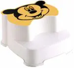 TechHark Posture Plastic Squat Potty Step Stool for Western Toilet Scientific Angle, Anti-Slip, Anti-Constipation-Multi-Purpose Potty Seat  (White)