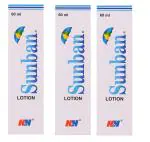 FLAY Sunban Lotion - 60ml (Pack of 3)