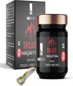 Bigknob Av BN1S Shilajit Resin Infused with Gold & Silver Energy Strength Power Stamina