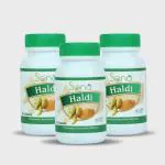 SONA HEALTHCARE Haldi Pure Extract 500 mg Capsule- 60 Capsules (Pack of 3)