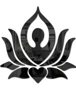 Bikri Kendra - Yoga Black Mirror Stickers for Wall, Acrylic Mirror, Wall Mirror, 3D Stickers, Wall Stickers for Room Hall Home and Office