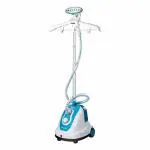 Inalsa Speedy Steam, 1700W, Garment Steamer with 1.4L Detachable Large Water Tank, White/Aqua Green