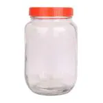 Pure Source India Clear Glass Cookie Jars 1 Kilograms