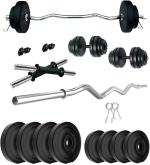 KRX FITNESS 20 kg PVC 20 KG COMBO 3 WB Home Gym Combo