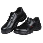 Karam Safety Shoes, Size 11, Black Men ISI Marked Deluxe Workman Abawrf Footwear Safety Shoes
