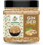 Organic Purify Ginger Candy | Adrak Flavoured Digestive Candy | 400g Jar Pack | Natural & Spicy-Sweet Mouth Freshener | No Artificial Colors or Preservatives