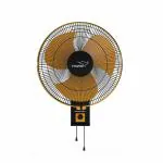 V-Guard Gatimaan Pro HSW N High Speed Wall Fan for Home | 2100 RPM, 3 Speed Controls | Powerful 100% Copper Motor | Corrossion-Resistant Metal Grill |Orange Black