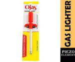 Ojas Slim Deluxe Gas Lighter | Gas Lighter for Kitchen | Gas Lighter with Piezo Element