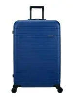 American Tourister Trolley Bag with Double Wheel and TSA Lock| Novastream Spinner 77 cms Polycarbonate Hardsided Large Check-In Luggage Bag | Suitcase for Travel | Trolley Bag for Travelling, Navy Blue