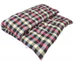 PumPum Mix Checks Cotton Single Bed Mattress 72 inch x 36 inch