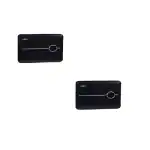 ESCON ELECTRONICS & ELECTRICALS Crystal 100 Prime Voltage Stabilizer(MADE BY V-Guard)|PAIR OF 2|COLOUR:-BLACK