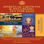 Abhishek Publications-Spiritual Growth and Wellbeing Set For Kids; Set of 4 Books Hanuman Chalisa For Children and Beginners; Vedic Mantras For Kids; The Little Chanakya and Sri Bhagavadgita Slokas For Kids -Paperback