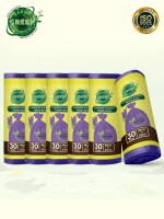 EARTH GREEN CHOICE SCENTED TRASH BAGS 48x53 Cms 6x30's 180 bags Medium