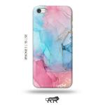 Tweakymod Printed Marble Back Cover For Iphone 5
