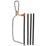 Globus 365 Professional Alloy Steel Junior Hacksaw Chrome 6 Inch With 3 Blades