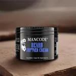 MAN CODE Beard Softener Cream For Men 100gm | For Soft & Shine Beard | Daily Beard Nourishment | for Frizzy Rough Dry Mustache and Beard | Pack Of 1