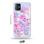 Tweakymod Printed Cute FAces Back Cover For Infinix Hot 10