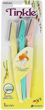 OPTRA-Shizuka Fashion Tinkle Face And Eyebrow Razor (Set Of 3)