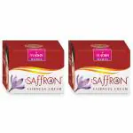 VI -JOHN Advanced Saffron Fairness Cream for Uneven Skin Tone and Rejuvenate Skin | Chemical Free Face Cream for Radiant Glow and Dark Spots (All Type Skin) 50G, Pack Of 2