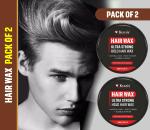 KURAIY Pure Strong Hold Hair Wax with Fenugreek & Flaxseed | Non- Sticky, Matte Finish and Chemical Free Hair Styling Wax for Men Hair Wax (100 g)