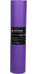 Quick Shel Purple Eva Yoga Mat, 4 Mm