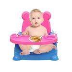 Goyal's 6-in-1 Baby Booster Seat Cum Swing with Feeding Tray - Blue Pink