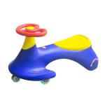 StarAndDaisy Lil Rider Wiggle Car- An awesome twister/swing car for kids (Blue Yellow)