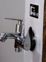PHIX - IT Bib Tap for Bathroom/Kitchen Chrome Finishing with Foam Flow Bib Tap Faucet