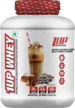BIGNLEAN.COM 1UP Whey Protein 5.0 lbs 2.27kg Caramel Toffee Macchiato
