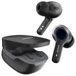 beatXP XPods Pulse Bluetooth True Wireless in-Ear Ear Buds with 40H Playtime, Dual Mic AI ENC, Low Latency for Gaming Mode, Type C Earphone with 10mm Drivers, IPX5 Water Resistance (Black)