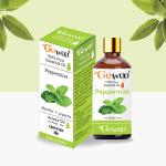 GO WOO Peppermint Essential Oil, 100% Virgin, Pure & Undiluted 30ML
