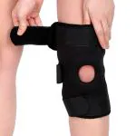 Longlife Hinge Knee Support, Black (Large)