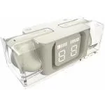 SHOP TRUE CHOICE IS YOURS E90 Wireless Earbuds Bluetooth Headphones with Wireless Charging Case IPX4 Waterproof Stereo Earphones in-Ear for SPOR - White