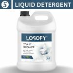 Losofy Toilet Cleaner,Lime Fresh,Removes Tough Stains and Odour, Provides Freshness for Flushes (5 Liter) S4