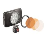 VTS LED Light Lumimuse 8 LED, Black, snap-fit Filter Mount Photo-Video Studio Photography Shooting Purpose