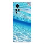 GADGETSWRAP Printed Vinyl Skin Sticker for Vivo X50 Pro - Underwater Sea Dive