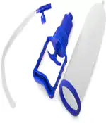 KHILORAKART Vacuum Pump Health Device manually operated Oil Handball Handball Pump Pump (White, transparent)